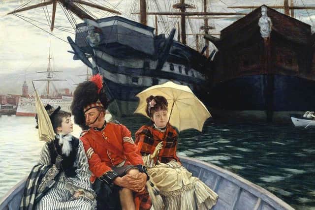 Portsmouth Dockyard by James Tissot. Picture: Tate