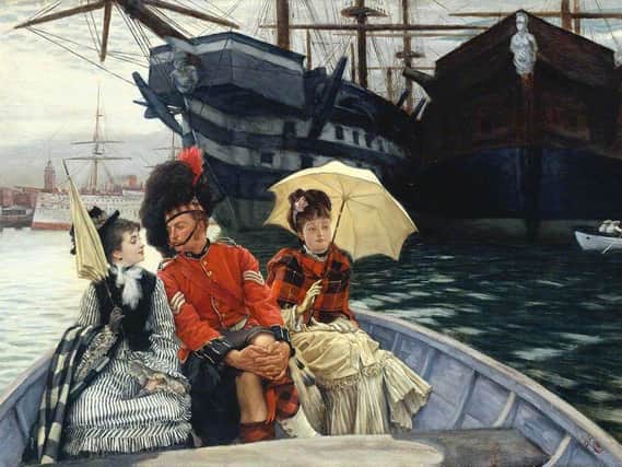 Portsmouth Dockyard by James Tissot. Picture: Tate