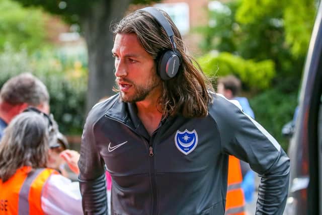 Pompey defender Christian Burgess