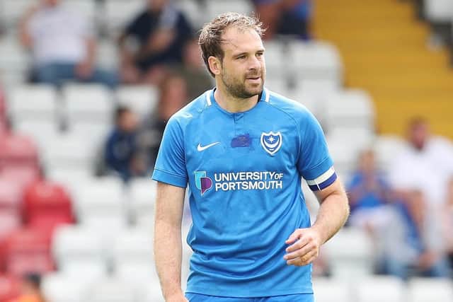 Pompey forward Brett Pitman