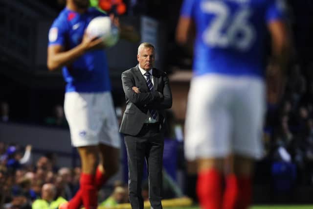 Kenny Jackett was disappointed with his team's showing in the 2-2 draw against Burton. Picture: Joe Pepler