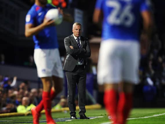 Kenny Jackett was disappointed with his team's showing in the 2-2 draw against Burton. Picture: Joe Pepler