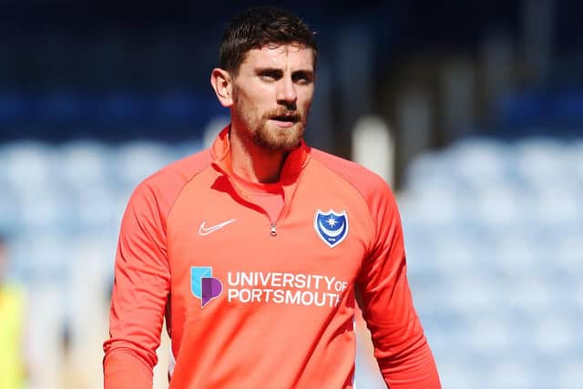 Luke McGee will feature for Pompey Reserves against the Hawks. Picture: Joe Pepler