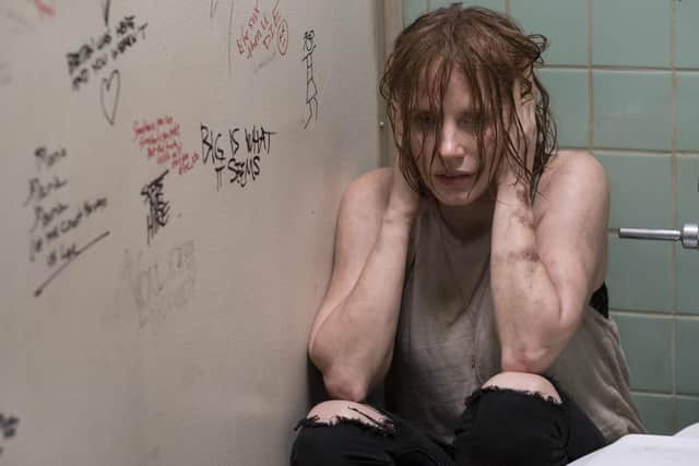 Jessica Chastain as Beverly Marsh in IT: Chapter 2. Pic: PA Photo/Warner Bros. Entertainment Inc./Brooke Palmer.