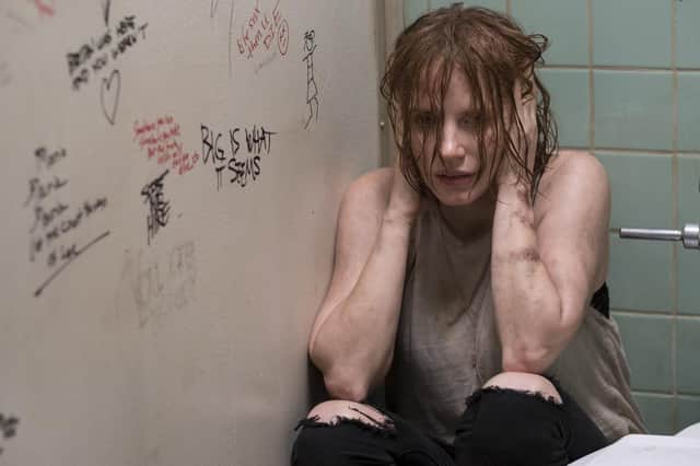 Jessica Chastain as Beverly Marsh in IT: Chapter 2.  Pic: PA Photo/Warner Bros. Entertainment Inc./Brooke Palmer.