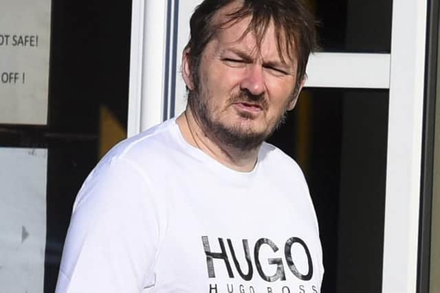 Pictured: David Oppitz entering Portsmouth Magistrates' Court