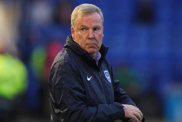 Pompey manager Kenny Jackett. Picture: Joe Pepler