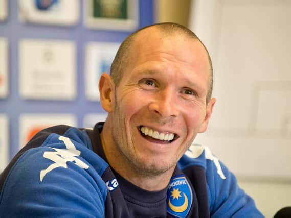 Michael Appleton admits he has 'unfinished business' at Fratton Park following his previous spell as boss. Picture: Robin Jones