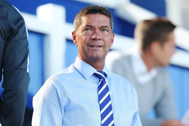 Pompey chief executive Mark Catlin has pleaded for a trouble-free south-coast derby. Picture: Joe Pepler