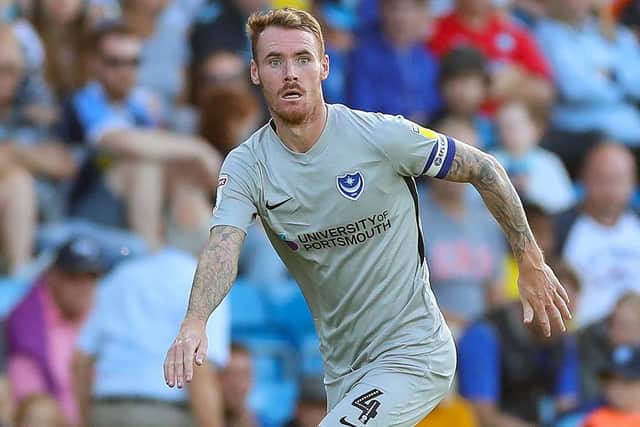 Pompey captain Tom Naylor