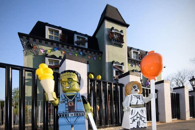 The new Haunted House Party display.