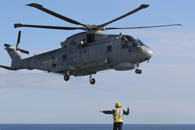 HMS Prince of Wales is doing her sea trials at the moment. Picture: LPhot Pepe Hogan/ MoD