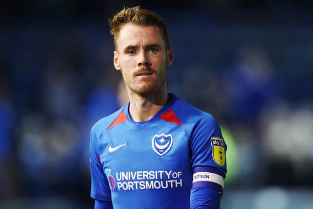 Pompey captain Tom Naylor