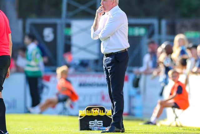 Kenny Jackett is targeting the south-coast derby to give Pompey's season its lift off. Picture: Nigel Keene/ProSportsImages