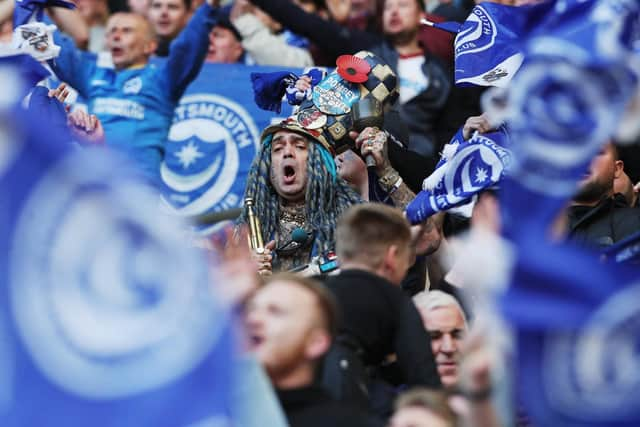 The match takes place at Fratton Park