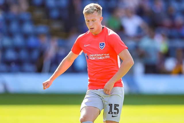 Pompey midfielder Ross McCrorie