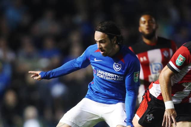 Winger Ryan Williams put in an encouraging display for Pompey against Southampton