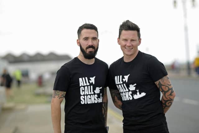 (from left), Stephen James and Daniel Arnold. Picture Ian Hargreaves