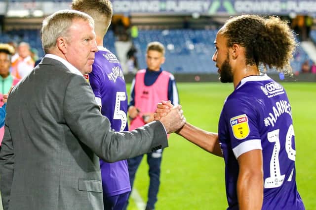 Portsmouth boss Kenny Jackett is looking to welcome back Marcus Harness for Saturday's visit of Bolton. Picture: Nigel Keene/ProSportsImages/PinP