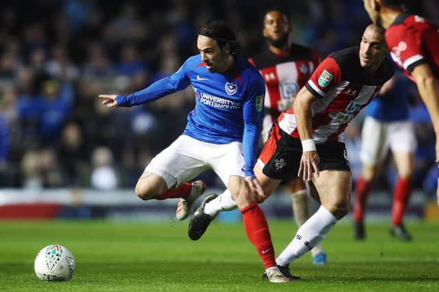 Ryan Williams was lively against Southampton. Picture: Joe Pepler