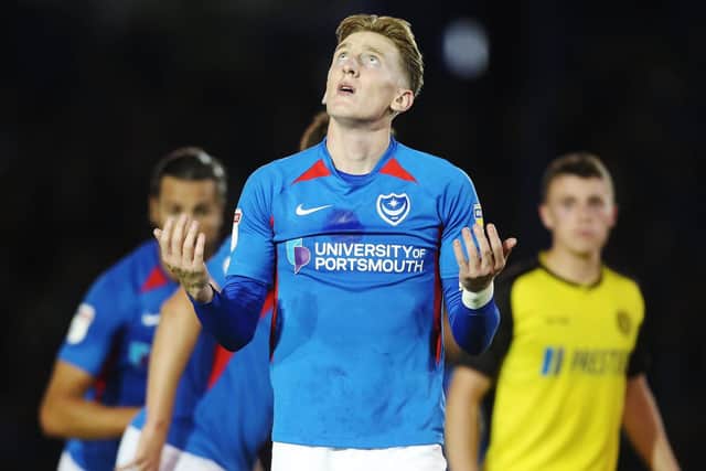 Pompey winger Ronan Curtis Picture: Joe Pepler