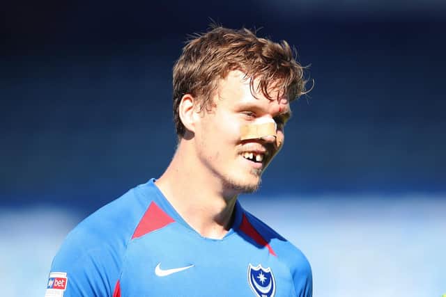 Sean Raggett has featured among the five central-defensive partnerships employed by Kenny Jackett this season. Picture: Joe Pepler
