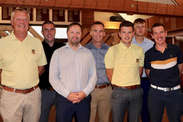 Lee-on-the-Solent, who lost  4-3 to Army GC in the final of the County Sevens at Petersfield Golf Club