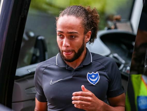 Fit-again Marcus Harness is back Pompey's squad for this afternoon's visit of Bolton. Picture: Nigel Keene/ProSportsImages/PinP
