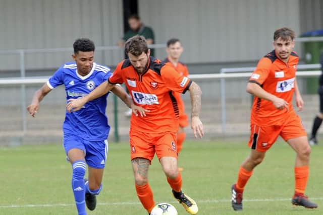 Dan Wooden scored twice for AFC Portchester / Picture: Ian Hargreaves