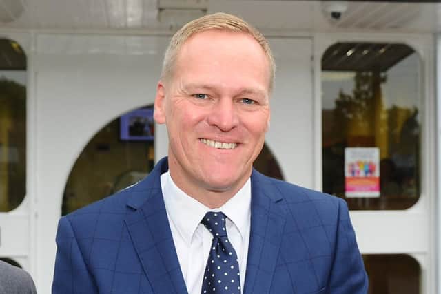 Headteacher Ian Gates. Picture: Sarah Standing (180714-4542)