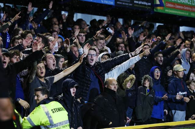 The Fratton faithful