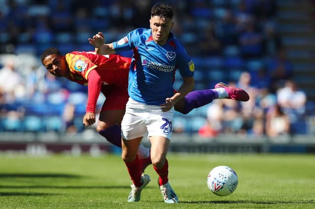 Pompey are not prepared to loan out Leon Maloney as he is required for the first-team squad. Picture: Joe Pepler