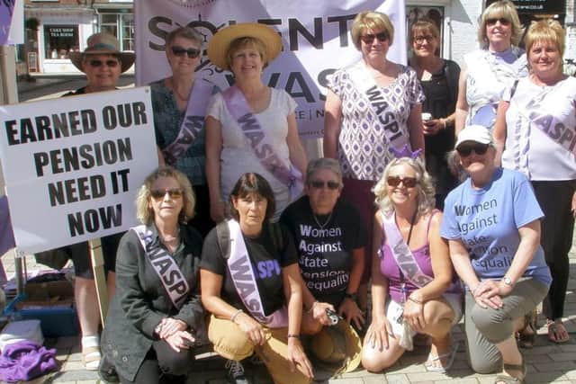 Members of the Solent Waspi group