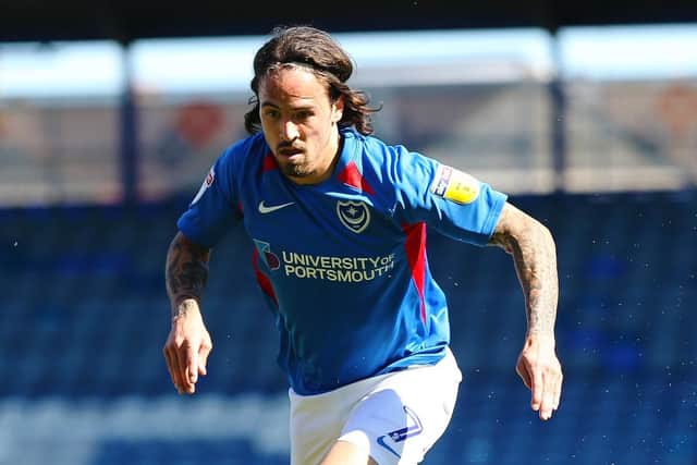 Pompey winger Ryan Williams. Picture: Joe Pepler