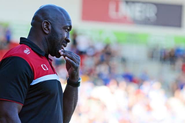 Doncaster Rovers manager Darren Moore Picture: Marie Caley