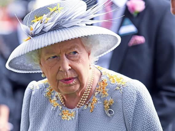 The Queen pictured at the Royal Ascot this year.  Photo: Malcolm Wells (190620-0585)