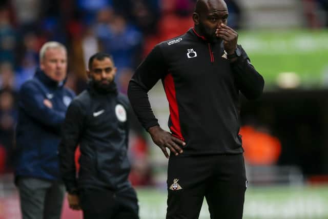 Doncaster boss Darren Moore. Picture: Daniel Chesterton/PinPep