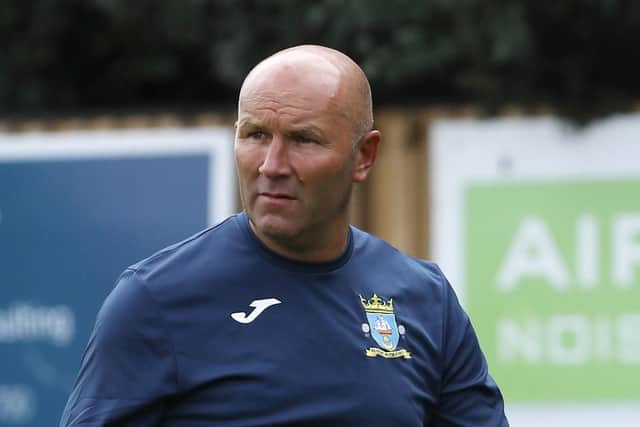 Baffins' manager Steve Leigh