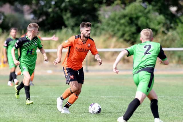 Steve Ramsey scored two penalties as AFC Portchester's winning run was extended to five league games at Lymington