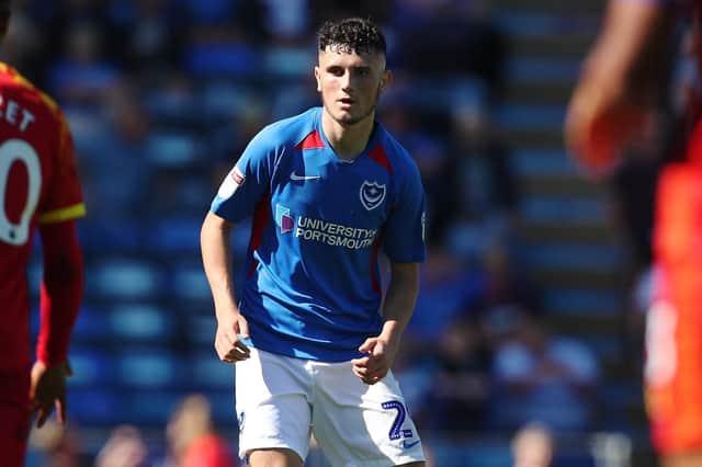 Pompey youngster Leon Maloney