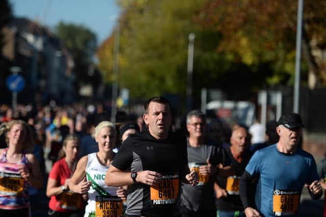 Great South Run. Photograph by Mary Turner for the Great Run Company
