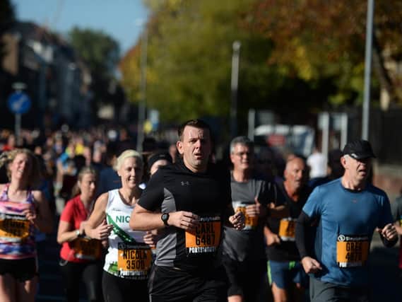 Great South Run. Photograph by Mary Turner for the Great Run Company