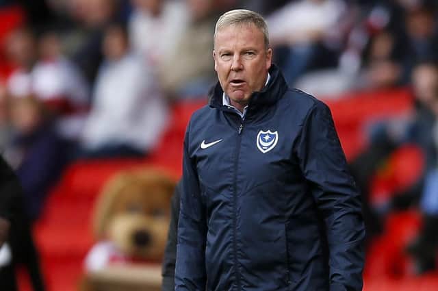 Pompey manager Kenny Jackett  Picture: Daniel Chesterton