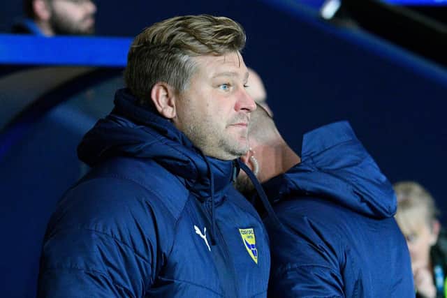 Oxford manager Karl Robinson