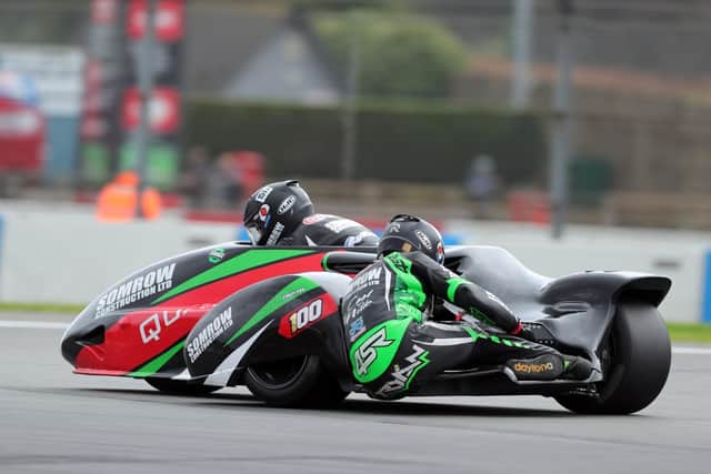 Ricky Stevens and Ryan Charlwood in action at Donington Park. Picture: Tim Keeton/Impact Images