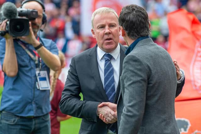Kenny Jackett with Jack Ross