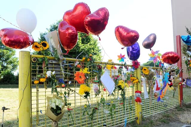Tributes flooded in for eight-year-old Leo Burton after his death. Picture: Sarah Standing (180537-8131)