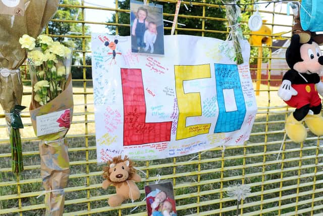 Tributes flooded in for eight-year-old Leo Burton after his death. Picture: Sarah Standing (180537-8148)