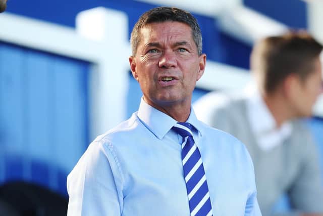 Pompey chief executive Mark Catlin