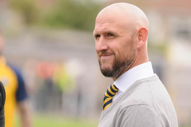 Gosport manager Lee Molyneaux. Picture: Duncan Shepherd